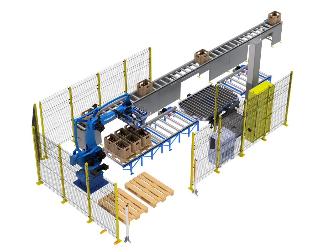 Robotic Case and Carton Palletizing