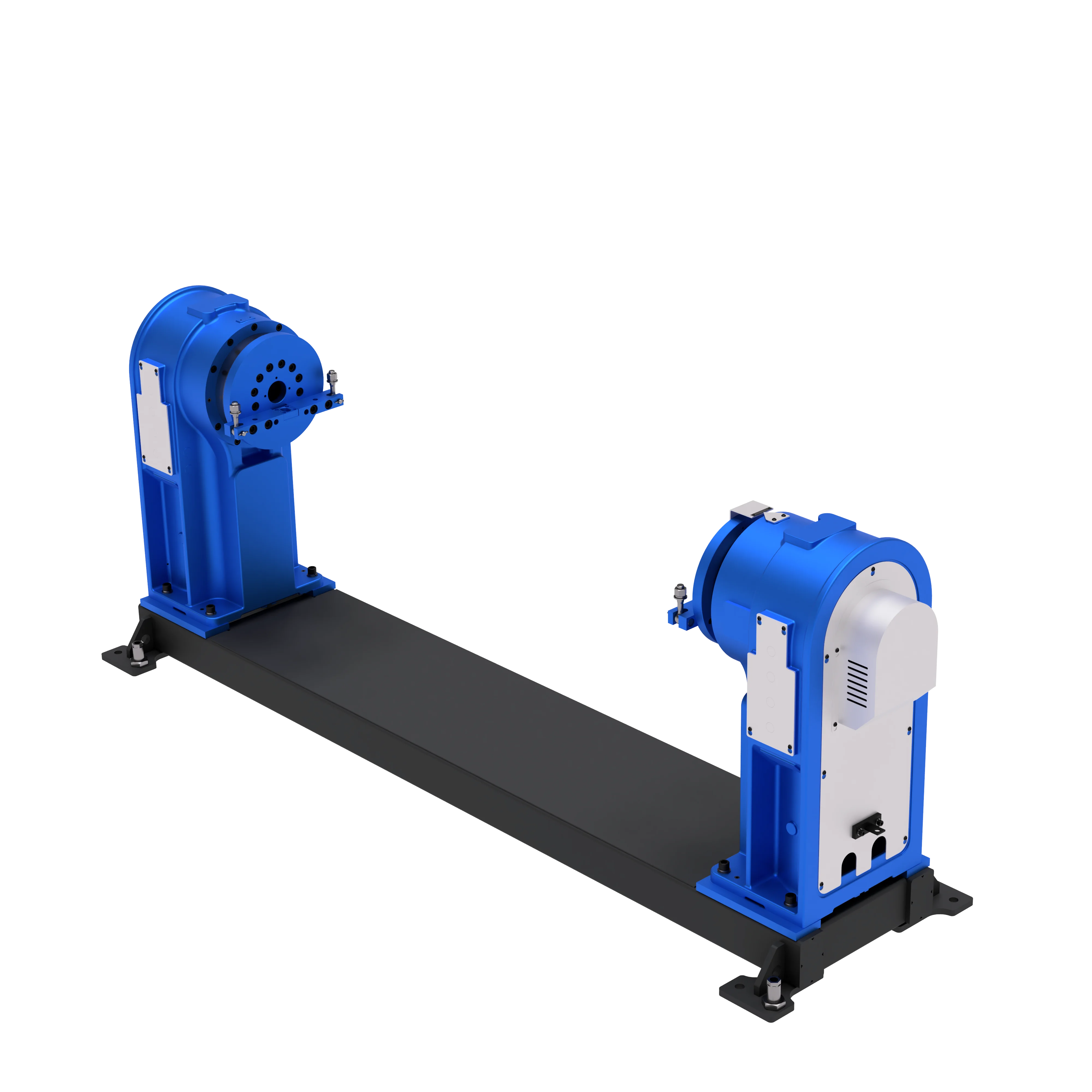Single-axis positioner with idle tailstock and quick-change tooling system WB1KKC Single-axis positioner with idle tailstock and quick-change tooling system WB1KKC