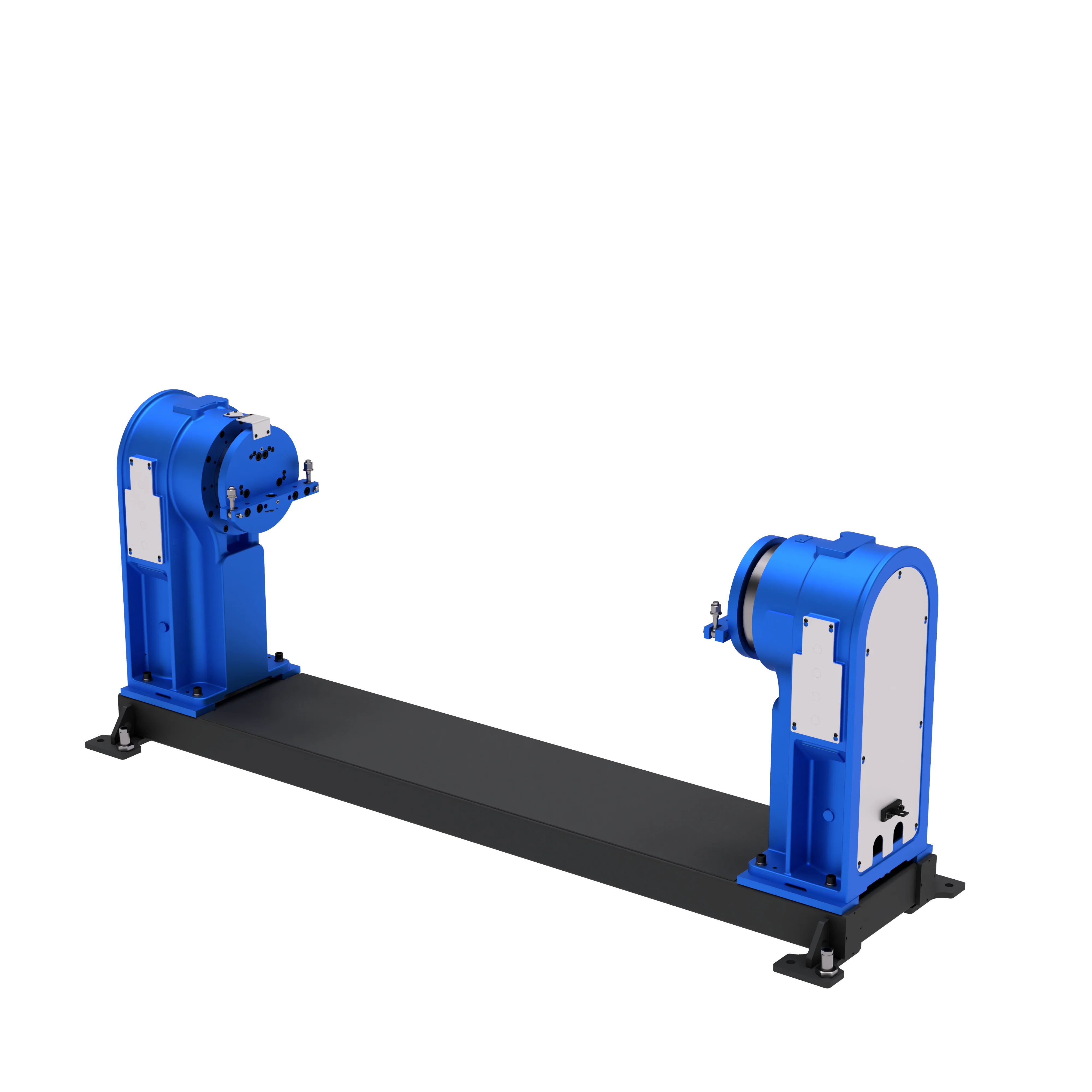 Single-axis positioner with idle tailstock and quick-change tooling system WB1KKC — 2 Single-axis positioner with idle tailstock and quick-change tooling system WB1KKC — 2