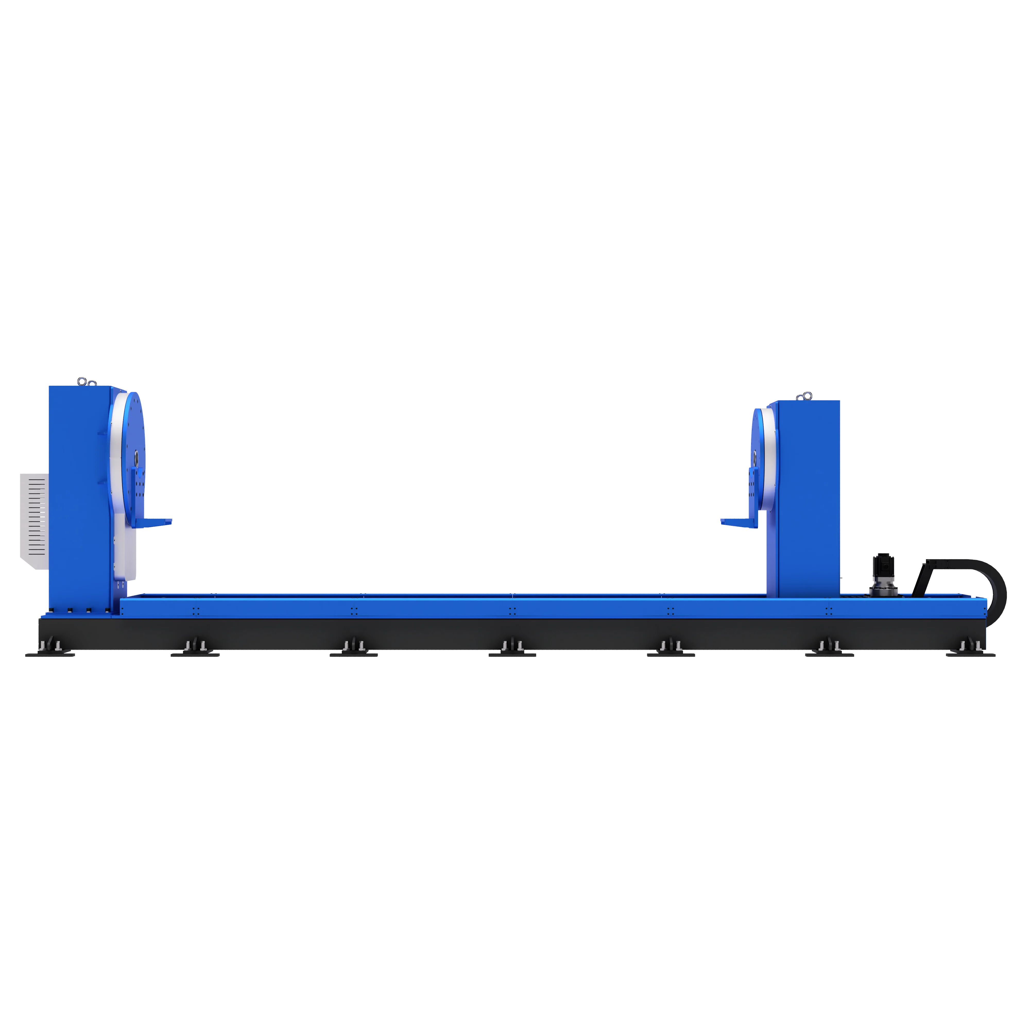 Single-axis positioner with movable tailstock and frame mounting WB1KHL — 4 Single-axis positioner with movable tailstock and frame mounting WB1KHL — 4