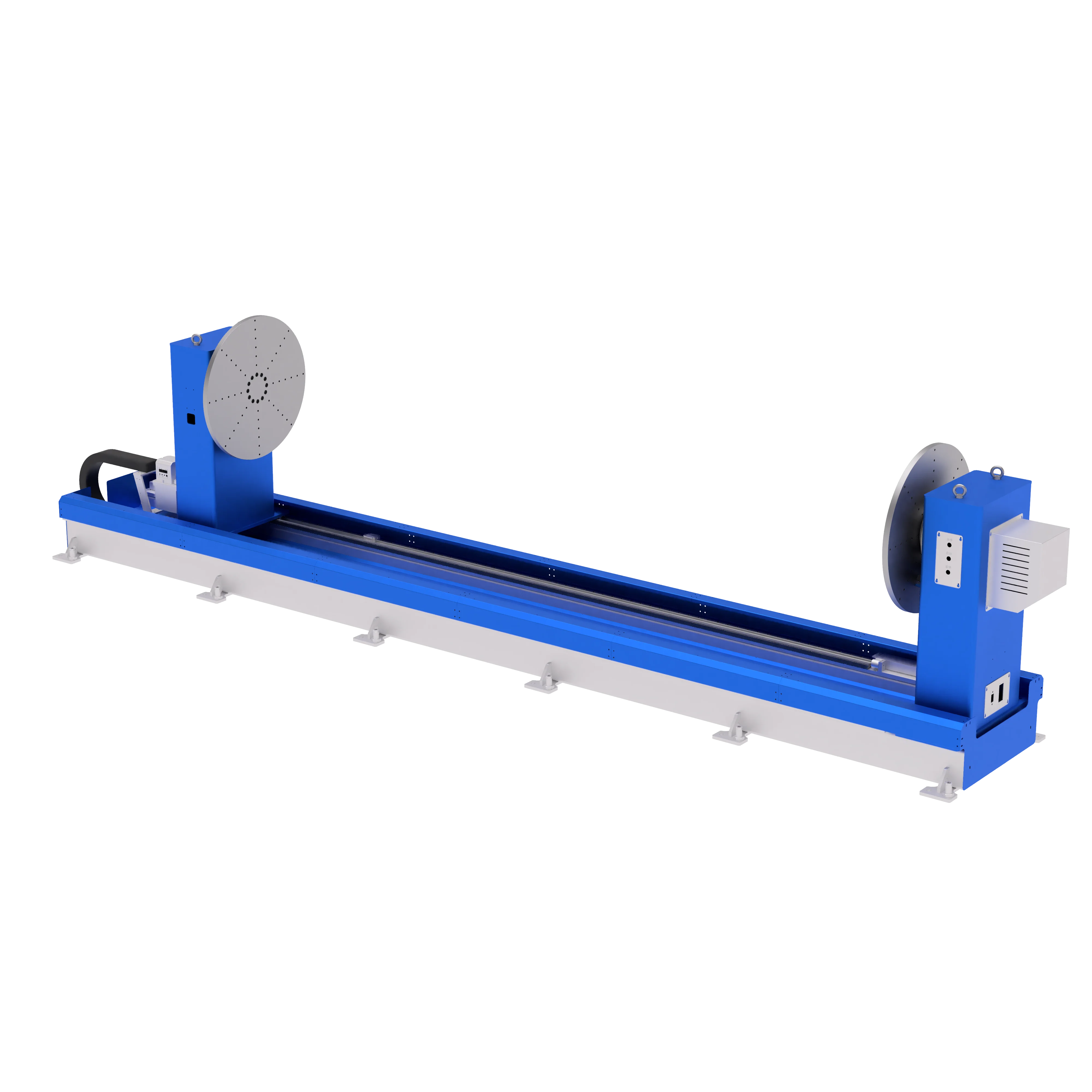Single-axis positioner with movable tailstock WB1KH Single-axis positioner with movable tailstock WB1KH