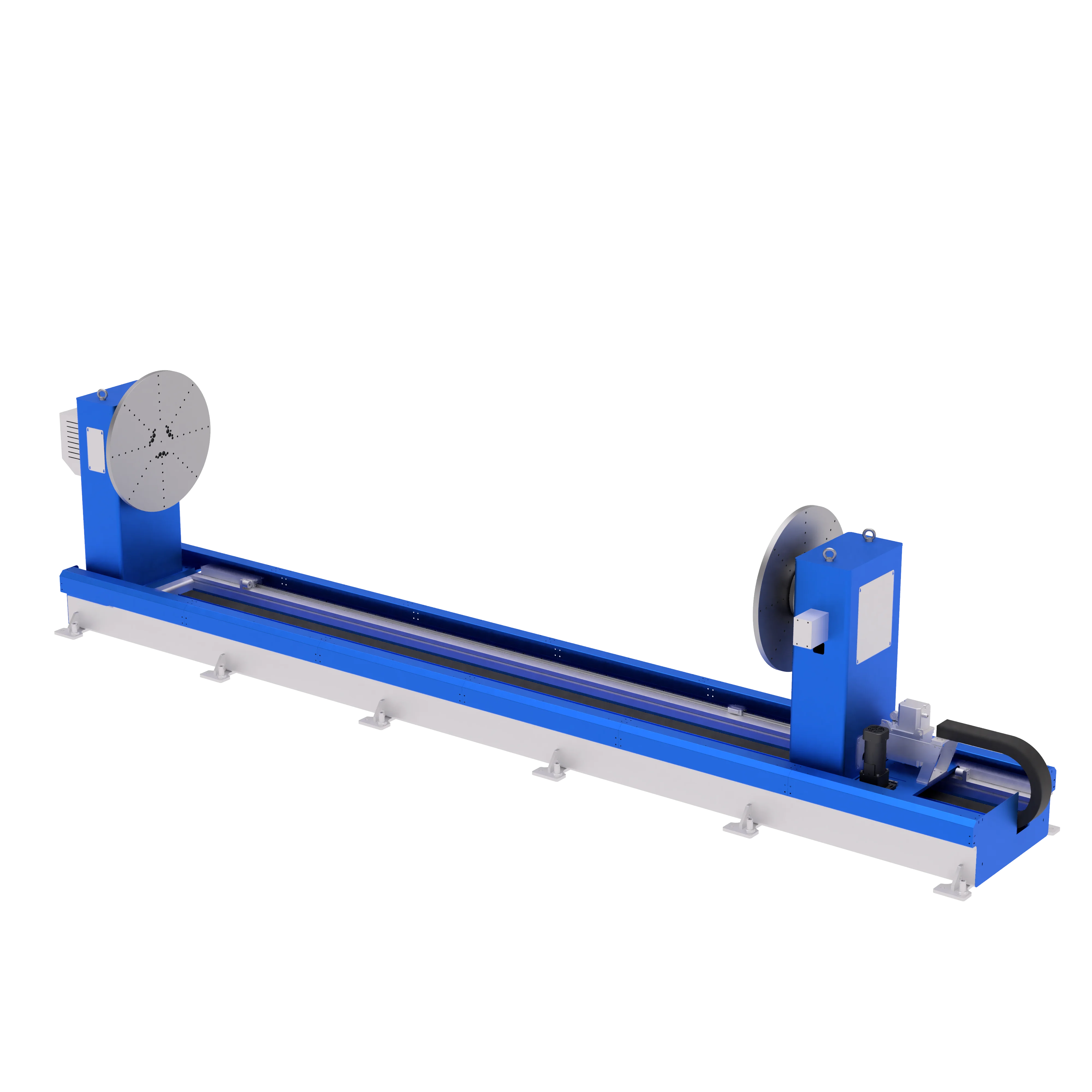 Single-axis positioner with movable tailstock WB1KH — 2 Single-axis positioner with movable tailstock WB1KH — 2
