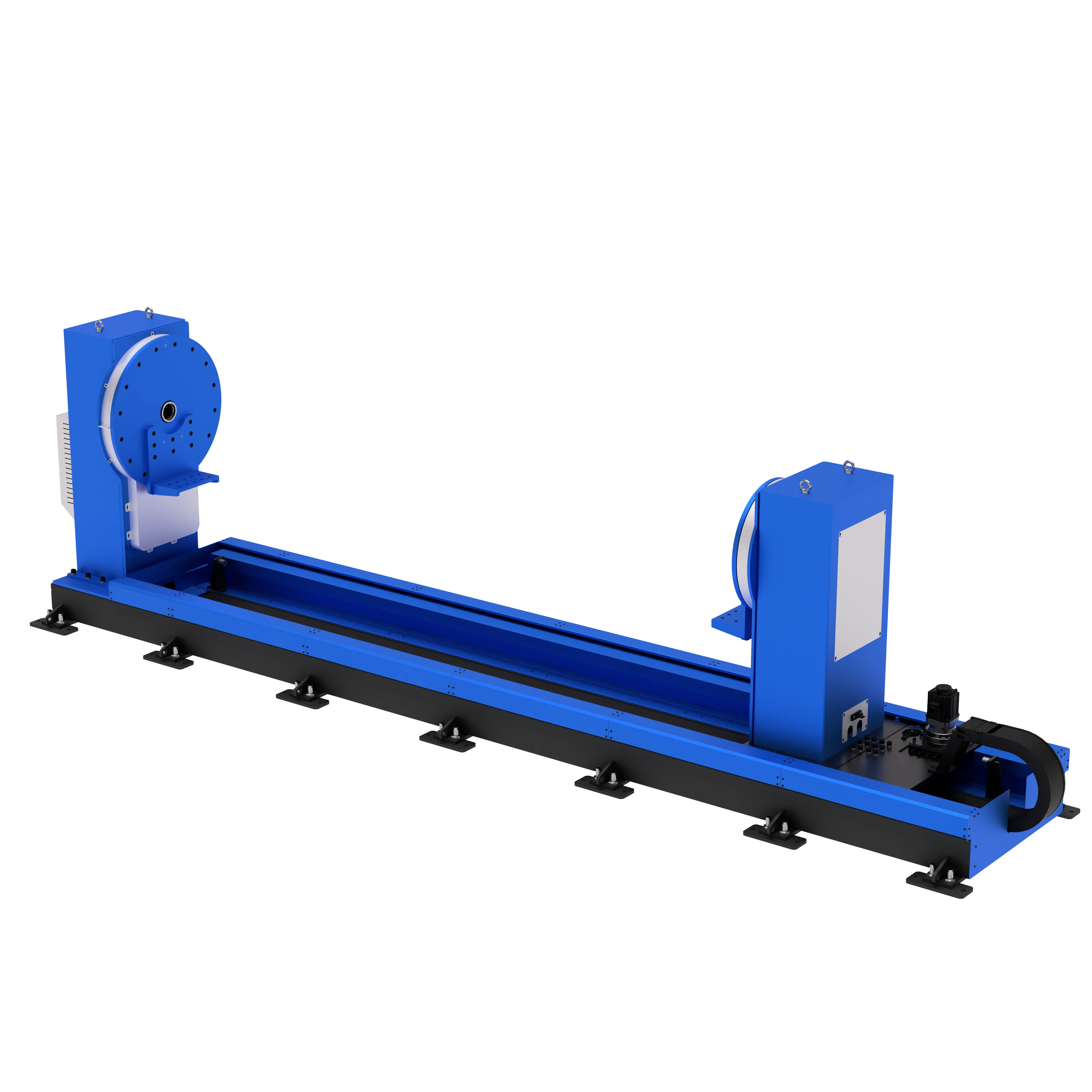 Single-axis positioner with movable tailstock and frame mounting WB1KHL — 2 Single-axis positioner with movable tailstock and frame mounting WB1KHL — 2