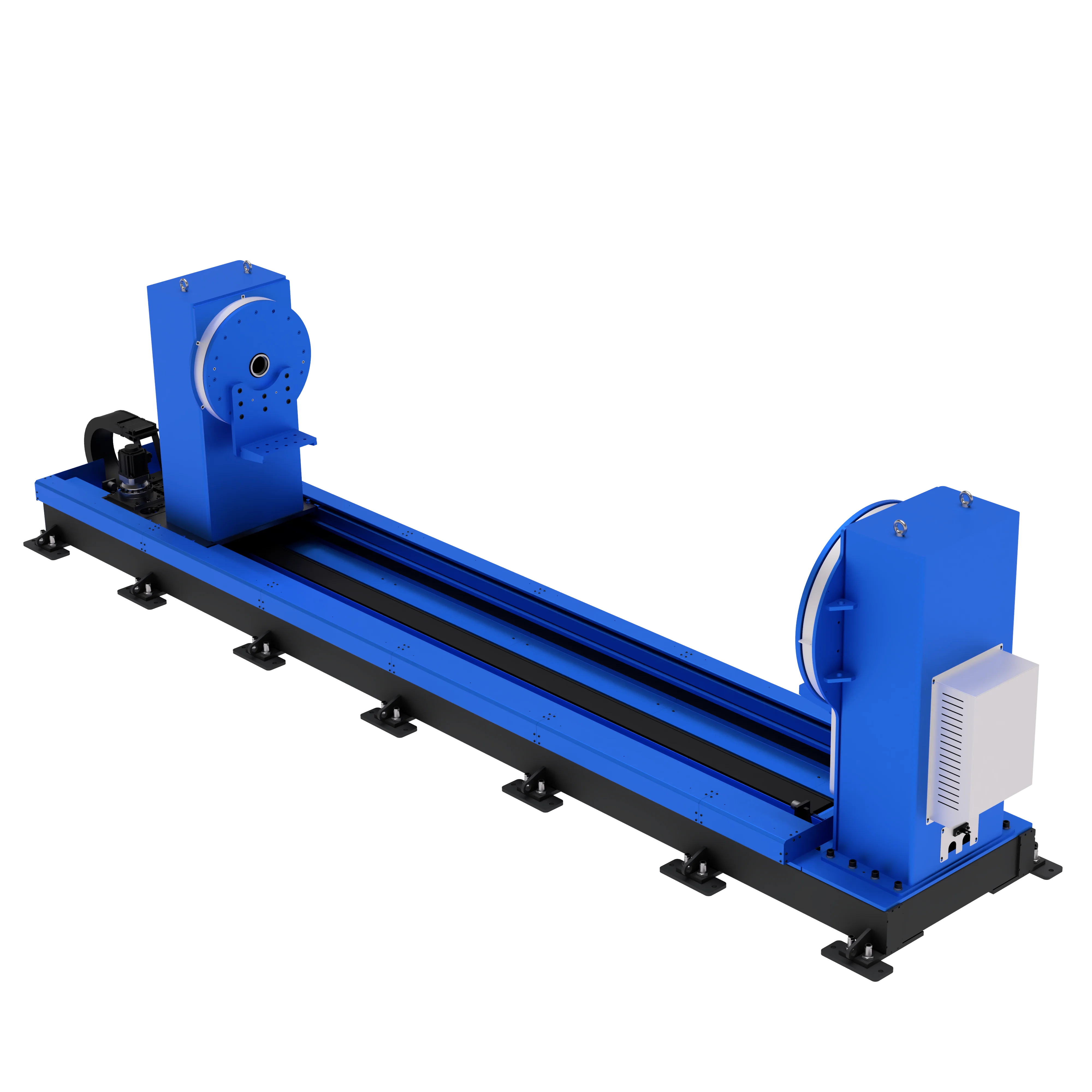 Single-axis positioner with movable tailstock and frame mounting WB1KHL — 3 Single-axis positioner with movable tailstock and frame mounting WB1KHL — 3